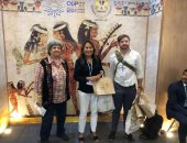 جناح وزارة الثقافة يستقبل وفد الكونجرس الأمريكي في قمة المناخ بشرم الشيخ