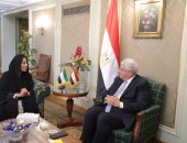 وزير التعليم العالي يبحث مع سفيرة الإمارات العربية المتحدة فى القاهرة سبل تعزيز التعاون المُشترك