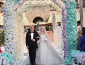 حفل من قصص الخيال.. زفاف تيفانى ترامب على الملياردير مايكل بولس "صور"