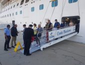 ميناء بورسعيد يستقبل سفينة الأحلام "COSTA DIADEMA" وعلى متنها 3000 سائح