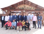 محيى الدين يزور المنطقة الخضراء ويتفقد أجنحة الجامعات المشاركة بمؤتمر المناخ.. صور 