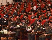 وزير الدفاع يشهد مناقشة البحث الرئيسى لإدارة الشئون المعنوية للقوات المسلحة 