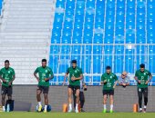منتخب السعودية يخوض تدريباً قبل مباراة كرواتيا استعدادا لـ كأس العالم 2022.. صور