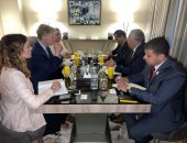 ‫ وزير الزراعة يبحث مع وفد المجموعة الدولية للبحوث الزراعية ضمن cop27