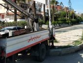 انتشار كاميرات مراقبة بشوارع رأس البر لإحكام السيطرة صيفا وشتاء.. صور