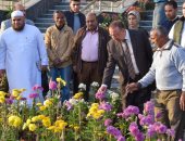 محافظ الإسكندرية يتفقد معرض الخريف للنباتات 