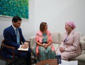 وزيرة البيئة تلتقى نائب مدير منظمة الفاو في مصر لبحث المبادرات المصرية الرائدة خلال مؤتمر المناخ