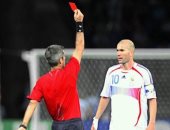 كأس العالم 2022.. زيدان الأكثر حصوًلا على البطاقات في تاريخ المونديال