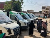الكشف على 1200 مواطن بالقافلة العلاجية بقرية تل أبو حامد بإدارة التل الكبير الصحية