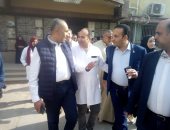 وكيل "صحة الغربية" يتفقد مستشفى المحلة العام ويستمع للمرضى