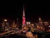 برج خليفة يتزين بصورة محمد صلاح والفائزين بجوائز جلوب سوكر 2022