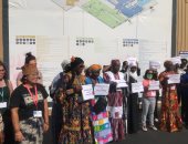 مظاهرة لنشطاء المناخ ضد التقاعس الدولى حول العدالة المناخية.. صور وفيديو 