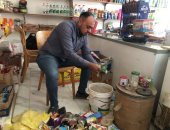 ضبط 250 كيلو أغذية غير صالحة للاستخدام الآدمى بأسواق دمياط 