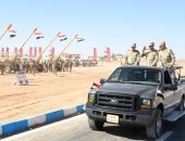 وزير الدفاع يشهد إجراءات تفتيش الحرب بالمنطقة الغربية العسكرية.. فيديو وصور