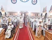 الكنيسة تصلى قداس العيد العاشر لتجليس البابا تواضروس بمشاركة أعضاء المجمع المقدس