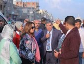 محافظ دمياط تتابع تنفيذ مشروعات تطوير المناطق غير المخططة‎‎.. صور