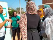 زيارة ميدانية من مسئولي "حياة كريمة" لمتابعة تنفيذ المشروعات بالفيوم