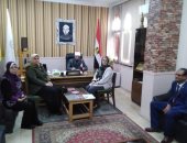 فحص طلاب أزهر الإسكندرية من سوء التغذية ضمن مبادرة الرئيس 