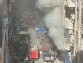 الحماية المدنية بالإسكندرية تسيطر على حريق نشب فى الإبراهيمية دون إصابات