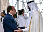 الرئيس السيسي يصل مطار الدوحة لحضور افتتاح كأس العالم بقطر 2022.. صور وفيديو