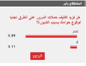 %89 من القراء يؤيدون تكثيف حملات المرور على الطرق تجنبا لوقوع حوادث بسبب الشبورة