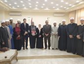 محافظ شمال سيناء يستقبل أعضاء قافلة الأزهر الدعوية