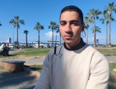 "عمر" الأول في الإنشاد الدينى بجامعة الإسكندرية: "أستعد لمسابقة الإبداع".. فيديو وصور