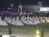 حفل زفاف جماعي لـ200 عروس من محافظات جنوب الصعيد.. صور