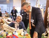 ممثل يونيسيف بمصر: منتجات السيدات بجناح قومى المرأة دليل على قدرات المرأة المصرية