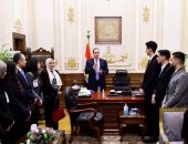 طلاب جامعة الإسكندرية فى زيارة لمجلس النواب المصرى 