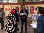 الجيزة تتابع منشآت المدارس بالدقى حفاظا على سلامة الطلاب