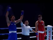 عمر خالد يتأهل للمربع الذهبى فى بطولة العالم لشباب الملاكمة بإسبانيا