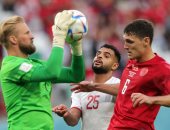 سيطرة من تونس بالشوط الأول ضد الدنمارك في كأس العالم 2022 والنتيجة 0-0