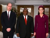 أمير وأميرة ويلز يستقبلان رئيس جنوب أفريقيا فور وصوله إلى المملكة المتحدة