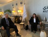 وزيرة الهجرة تصل إلى الرياض للقاء أكبر جالية مصرية بالخارج وكبار المسئولين