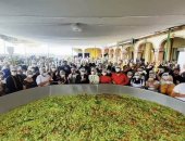 بلدة مكسيكية تدخل جينيس بأكبر وجبة محلية بوزن 4970 كيلوجرامًا.. فيديو