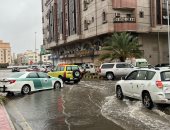 السعودية.. أمطار متوسطة إلى خفيفة تضرب محافظة جدة
