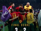 البرتغال تهزم غانا وتتصدر مجموعتها بكأس العالم