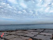 طقس الإسكندرية اليوم.. غيوم وسحب منخفضة على المحافظة.. صور