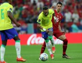 العنف وإهدار الفرص عنوان شوط سلبي بين البرازيل ضد صربيا في كأس العالم 2022