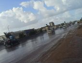 نوة "باقى المكنسة".. أمطار متوسطة بالعجمى غرب الإسكندرية 