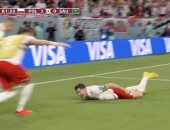 ليفاندوفسكي يسجل أول أهدافه فى تاريخ كأس العالم وينخرط فى البكاء 