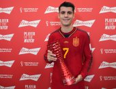 كأس العالم 2022.. موراتا يحصد جائزة أفضل لاعب فى مباراة ألمانيا وإسبانيا