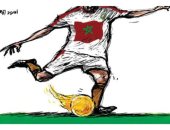 كاريكاتير اليوم.. المغرب "أسود من نار" بعد الفوز على بلجيكا