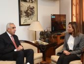 وزيرة الثقافة تستقبل سفير العراق بمصر لبحث سبل التعاون المشترك