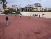 انطلاق أولى مباريات بطولة كرة القدم الخماسى بجامعة الإسكندرية