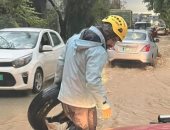أمطار غزيرة تغرق شوارع لبنان والسيول تجرف السيارات.. فيديو وصور