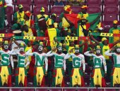جماهير السنغال والإكوادور تشعل أجواء استاد خليفة بكأس العالم 2022.. صور