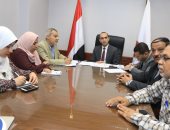 نائب محافظ سوهاج يعقد اجتماعا مع لجنة حوكمة أصول أملاك الدولة