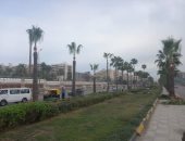 تطوير ورفع كفاءة حدائق المحور السياحى والحرمين بمبادرة "100 مليون شجرة" بالإسكندرية